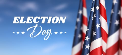 I voted election day